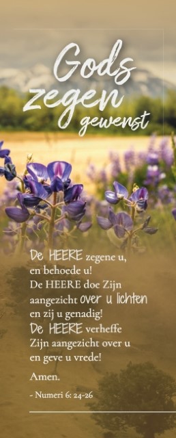Gods zegen - boekenlegger
